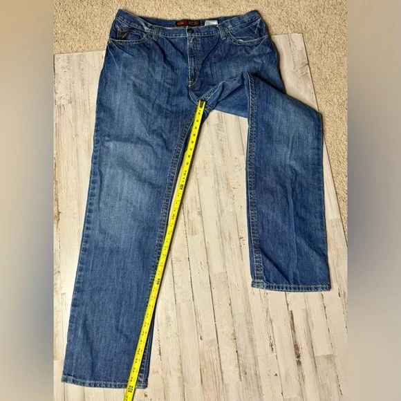 Ariat Mens 42x36 FR M4 Boot Cut Jeans Low Rise Fire Resistant Denim ARC-20.0 - Picture 6 of 10